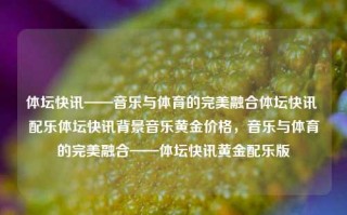 体坛快讯——音乐与体育的完美融合体坛快讯 配乐体坛快讯背景音乐黄金价格，音乐与体育的完美融合——体坛快讯黄金配乐版，音乐与体育的交融，体坛快讯黄金配乐版