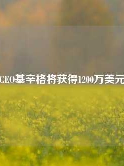 英特尔前CEO基辛格将获得1200万美元的离职金