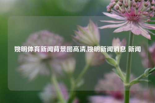 姚明体育新闻背景图高清,姚明新闻消息 新闻