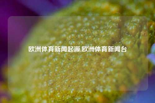 欧洲体育新闻起源,欧洲体育新闻台