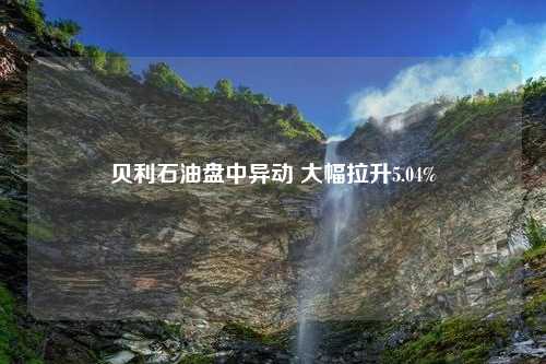 贝利石油盘中异动 大幅拉升5.04%